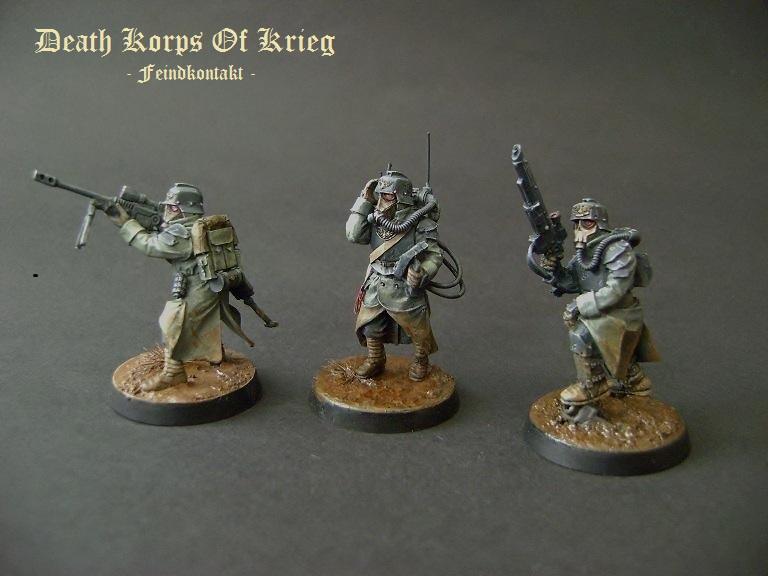 Death Korps Of Krieg Imperial Guard Mud Effect Weathered